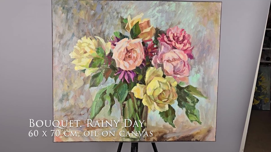 Bouquet. Rainy Day / Strauß. Regnerischer Tag / Букет. Дождливый день