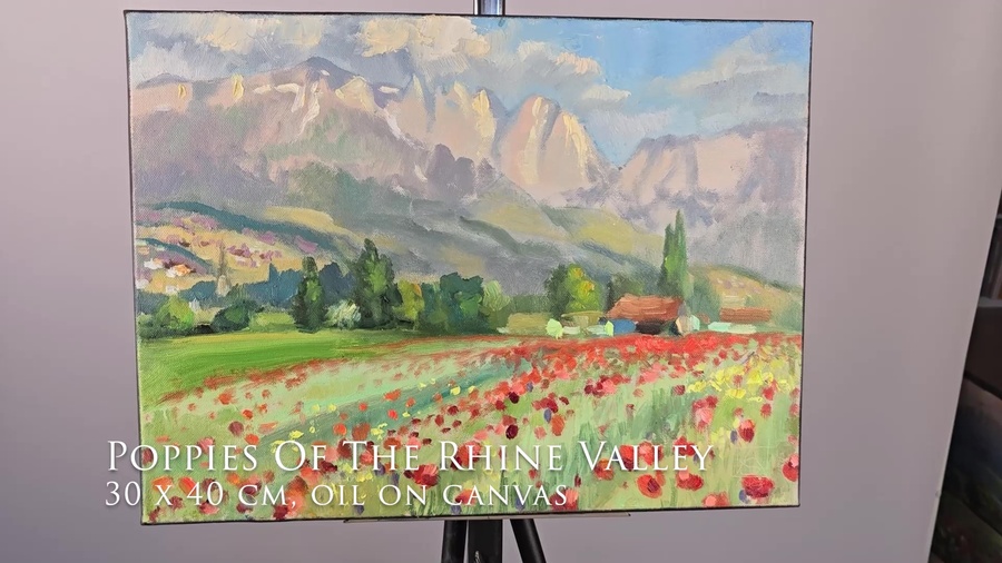 Poppies Of The Rhine Valley