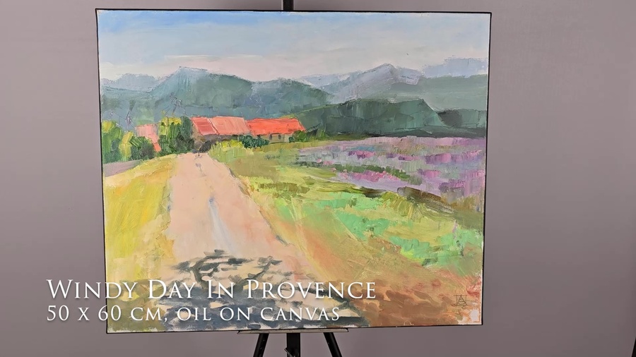 Windy Day In Provence