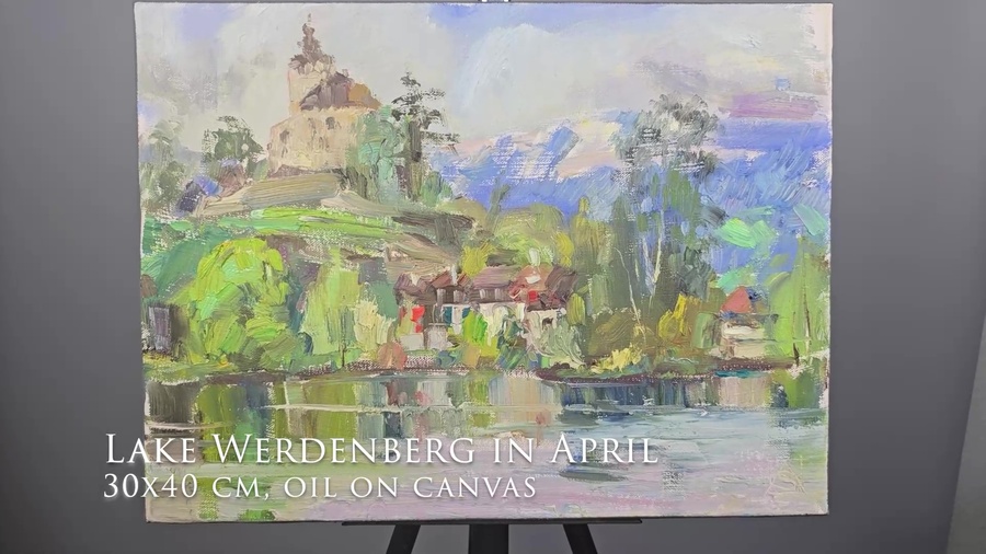 Lake Werdenberg in April