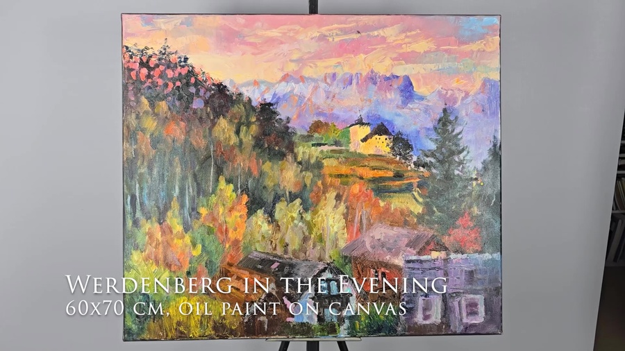 Werdenberg in the Evening