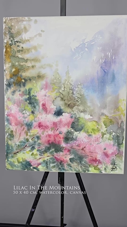 Lilac In The Mountains