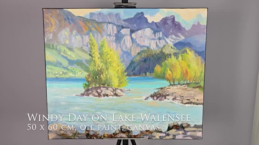 Windy Day on Lake Walensee