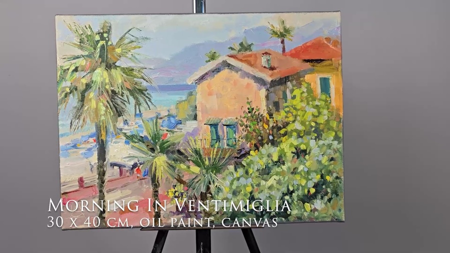 Morning in Ventimiglia