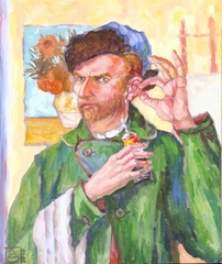 Van Gough With Glued Ear Or When Moment Changes History