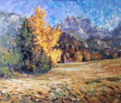 Autumn In The Mountains Of Liechtenstein