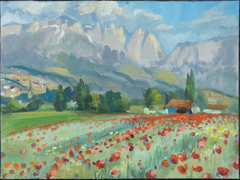 Poppies Of The Rhine Valley