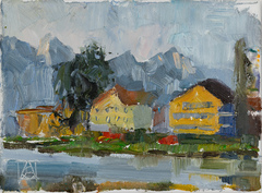 The Shore Road of Lake Werdenberg