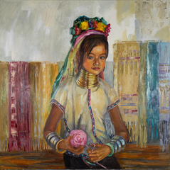 Girl from the Karen people