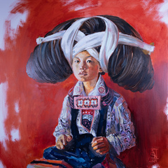 Girl from Miao Tribe