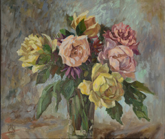Bouquet. Rainy Day