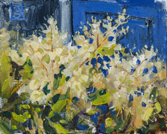 White Flowers Under The Window (California)