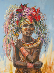 Girl from Surma People