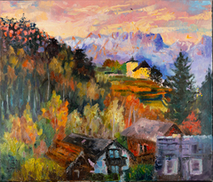 Werdenberg in the Evening