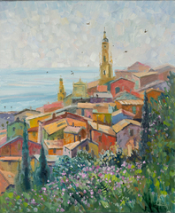 View Of Old Menton