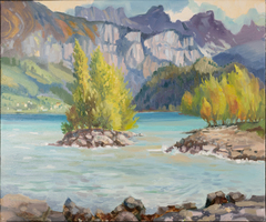 Windy Day on Lake Walensee