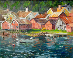 Fishing Village in Norway