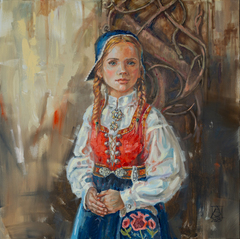 Descendant Of The Vikings. National Day of Norway