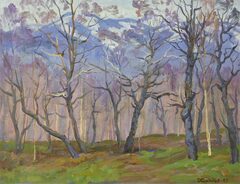 Весна.
Каменные березы