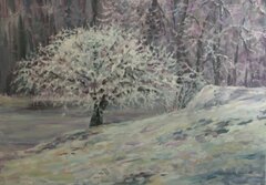 Wintry Apple Tree
