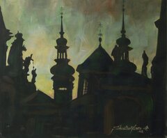 Silhouettes of Roofs in Prague
